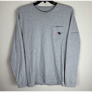 Mens Vineyard Vines New England Patriots NFL Graphic T-Shirt Grey / Size XL